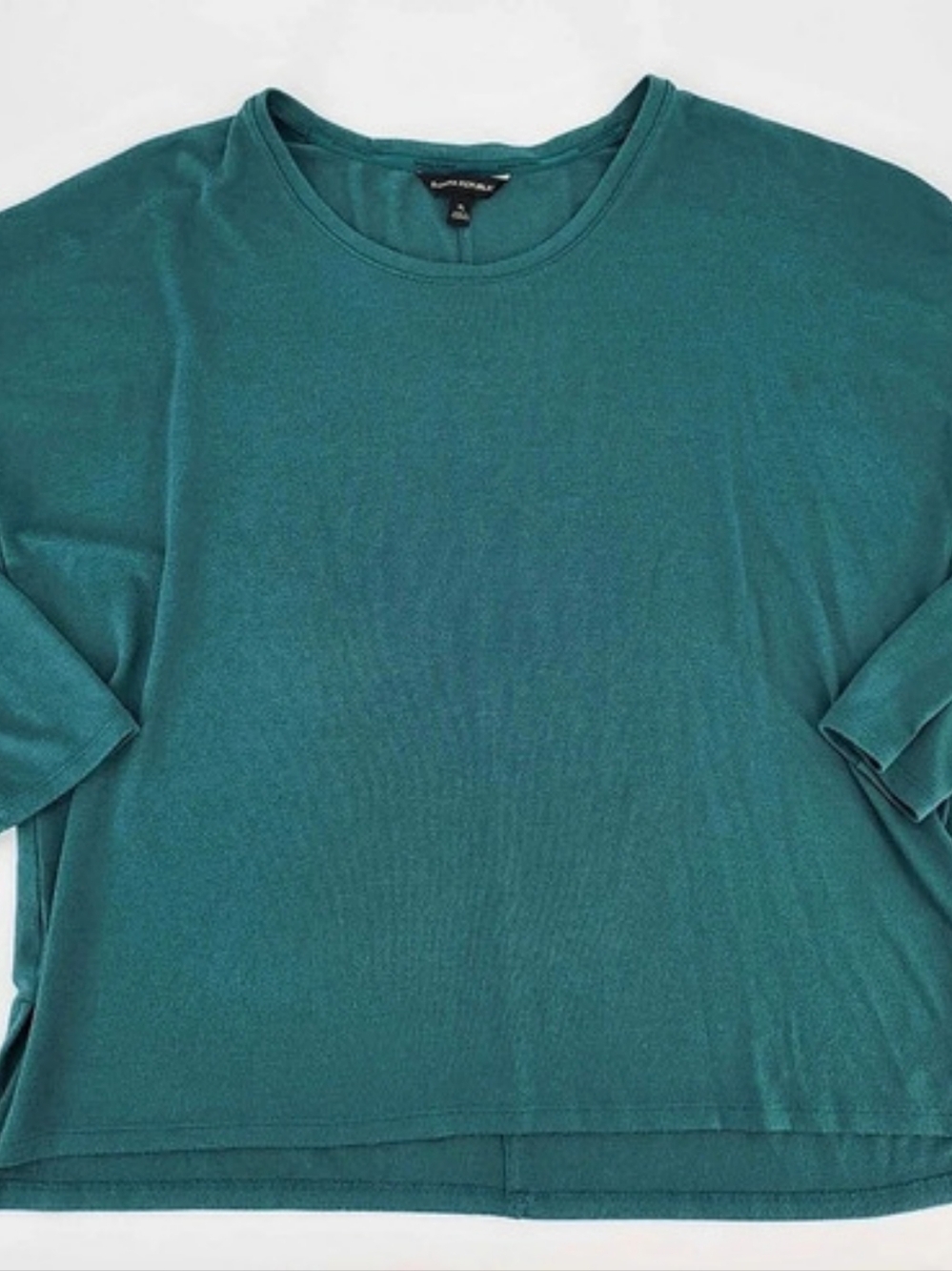 Banana Republic Long Sleeve V-Neck Tee Green XL
